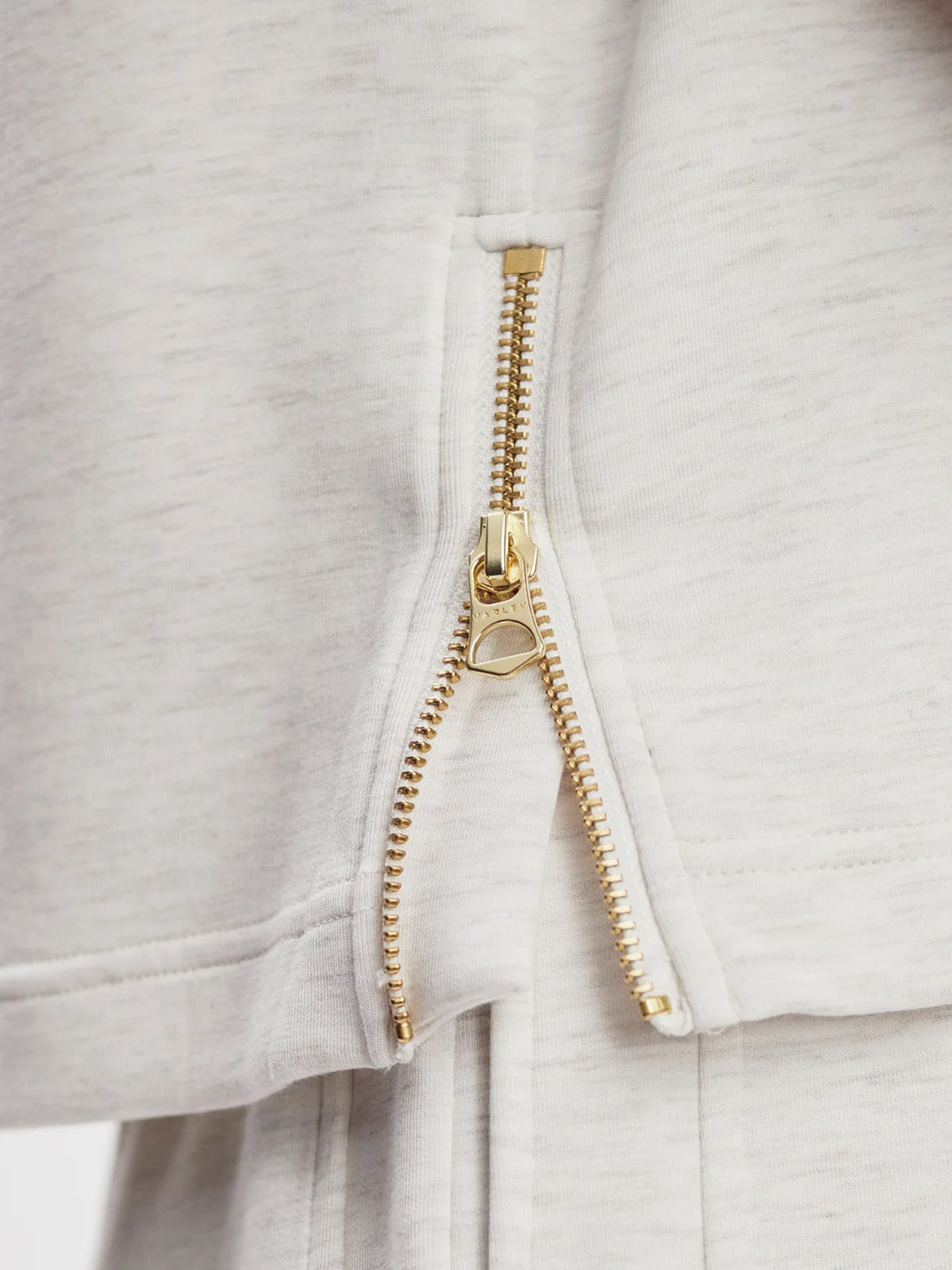 Varley Shea Crop Tank Ivory Marl