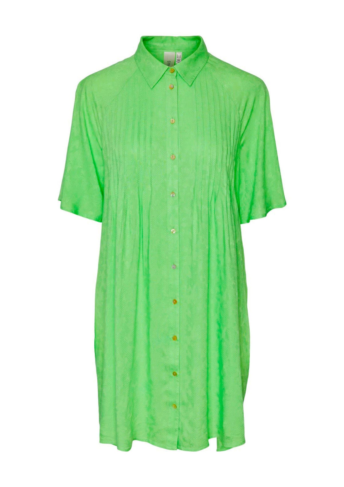 YAS 2/4 Shirt Dress Summer Green