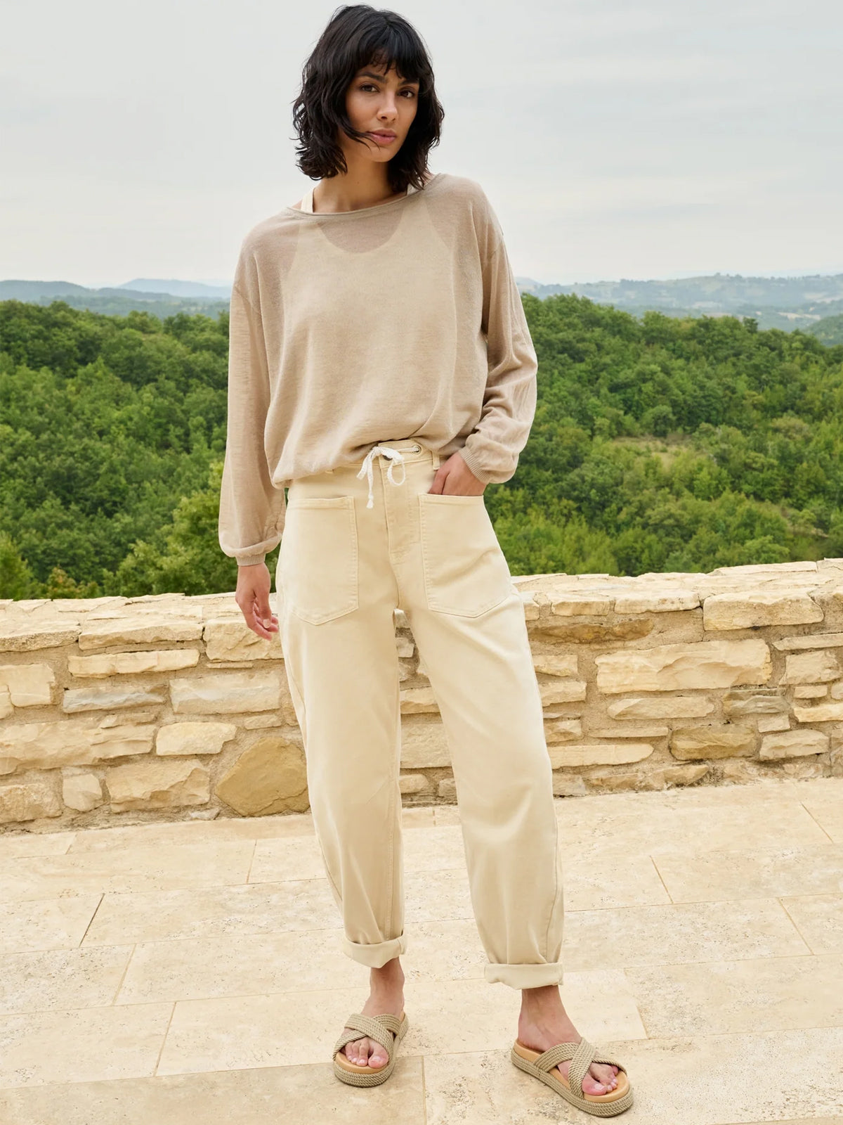 YAYA Twinset With Matching Singlet