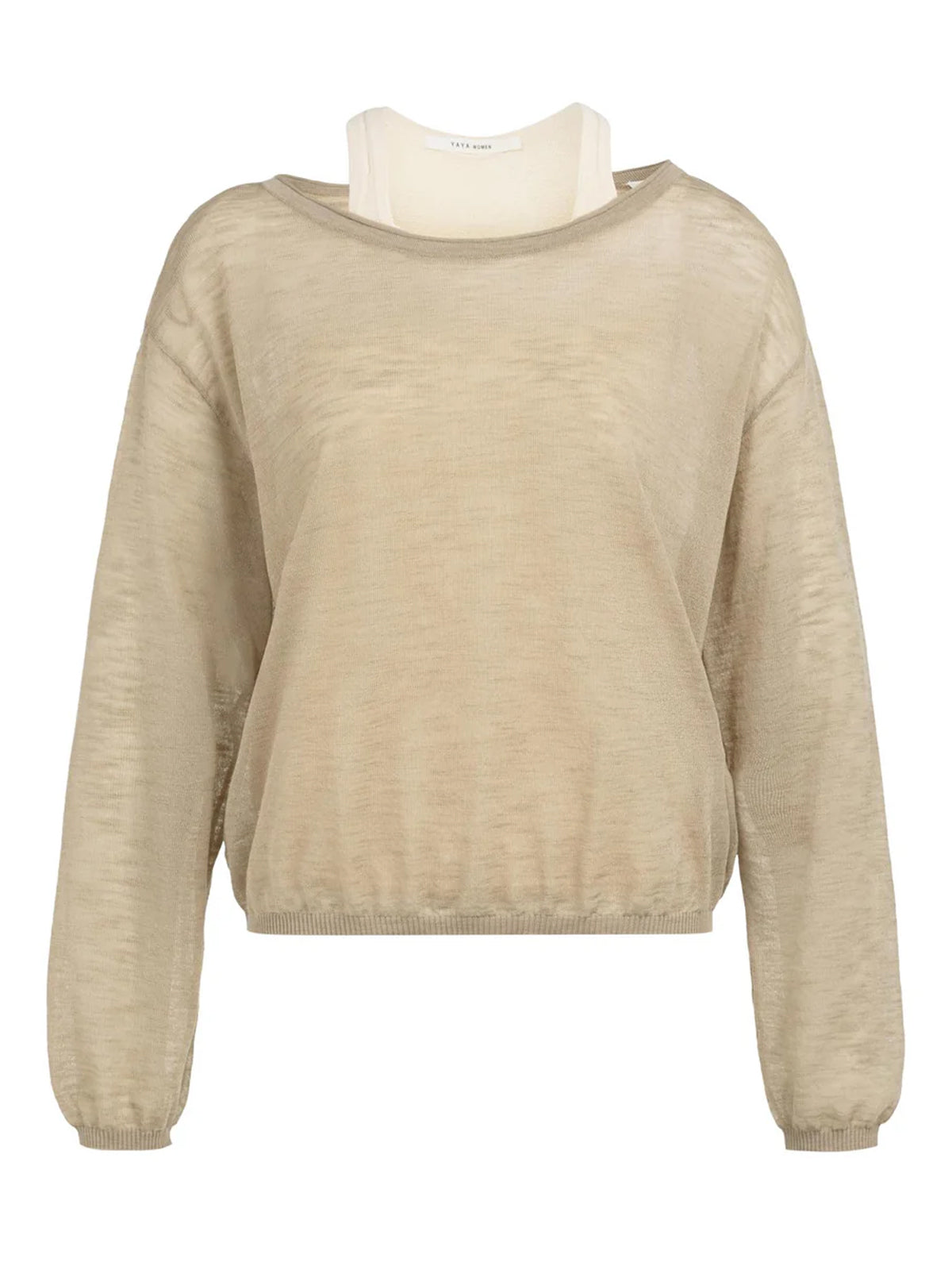 YAYA Twinset With Matching Singlet