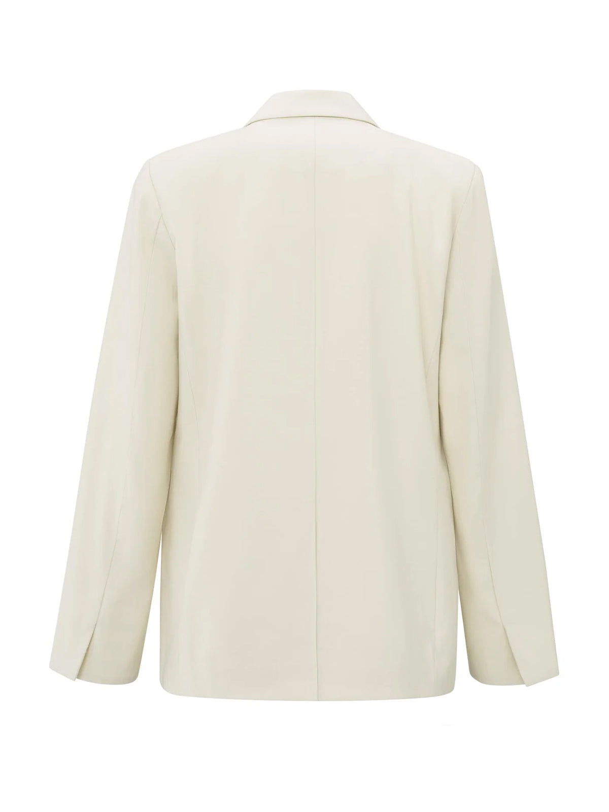 Yaya Woven Blazer With Pocket Details Summer Sand