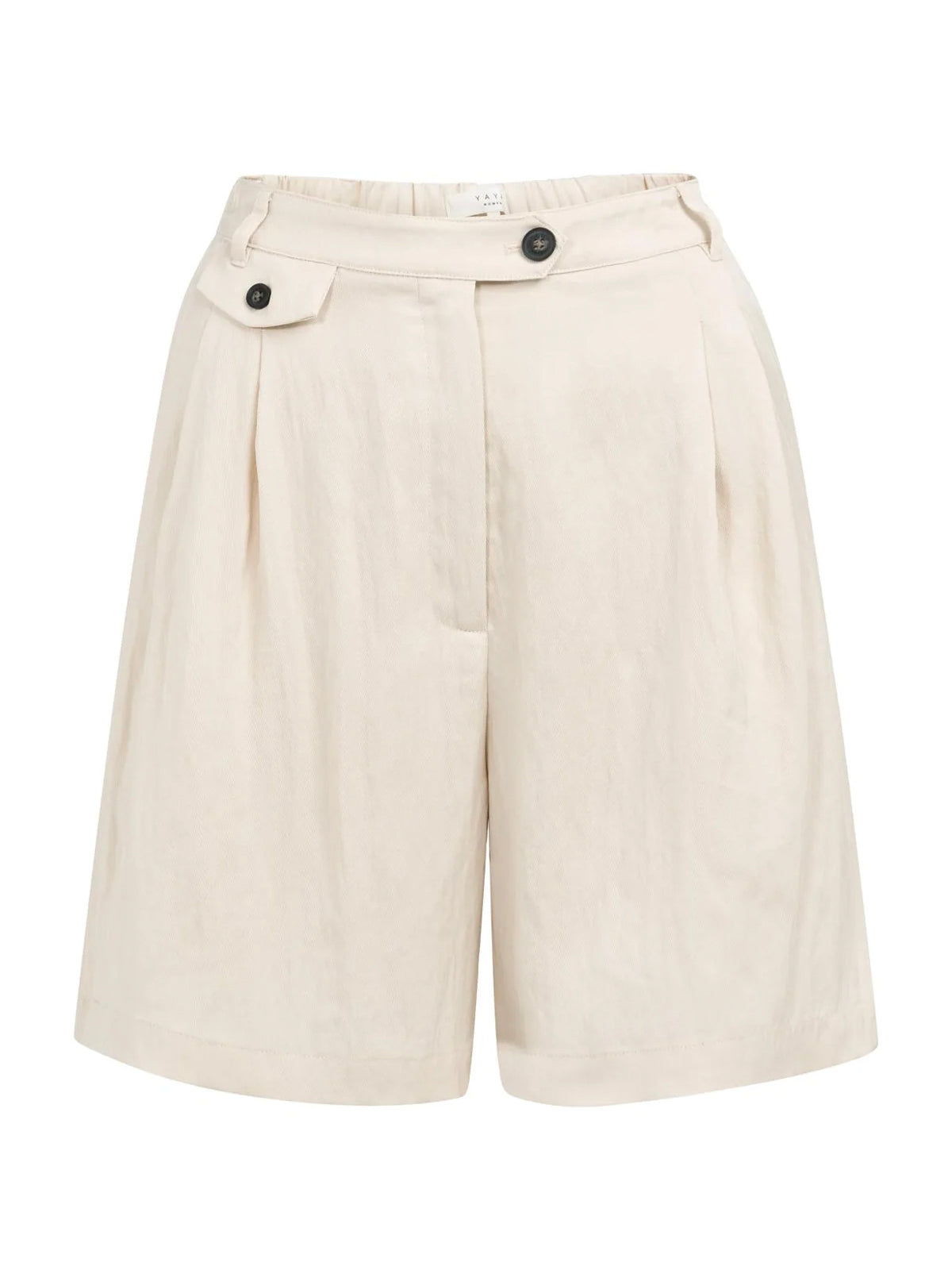 YAYA Woven Longer Length Bermuda Shorts