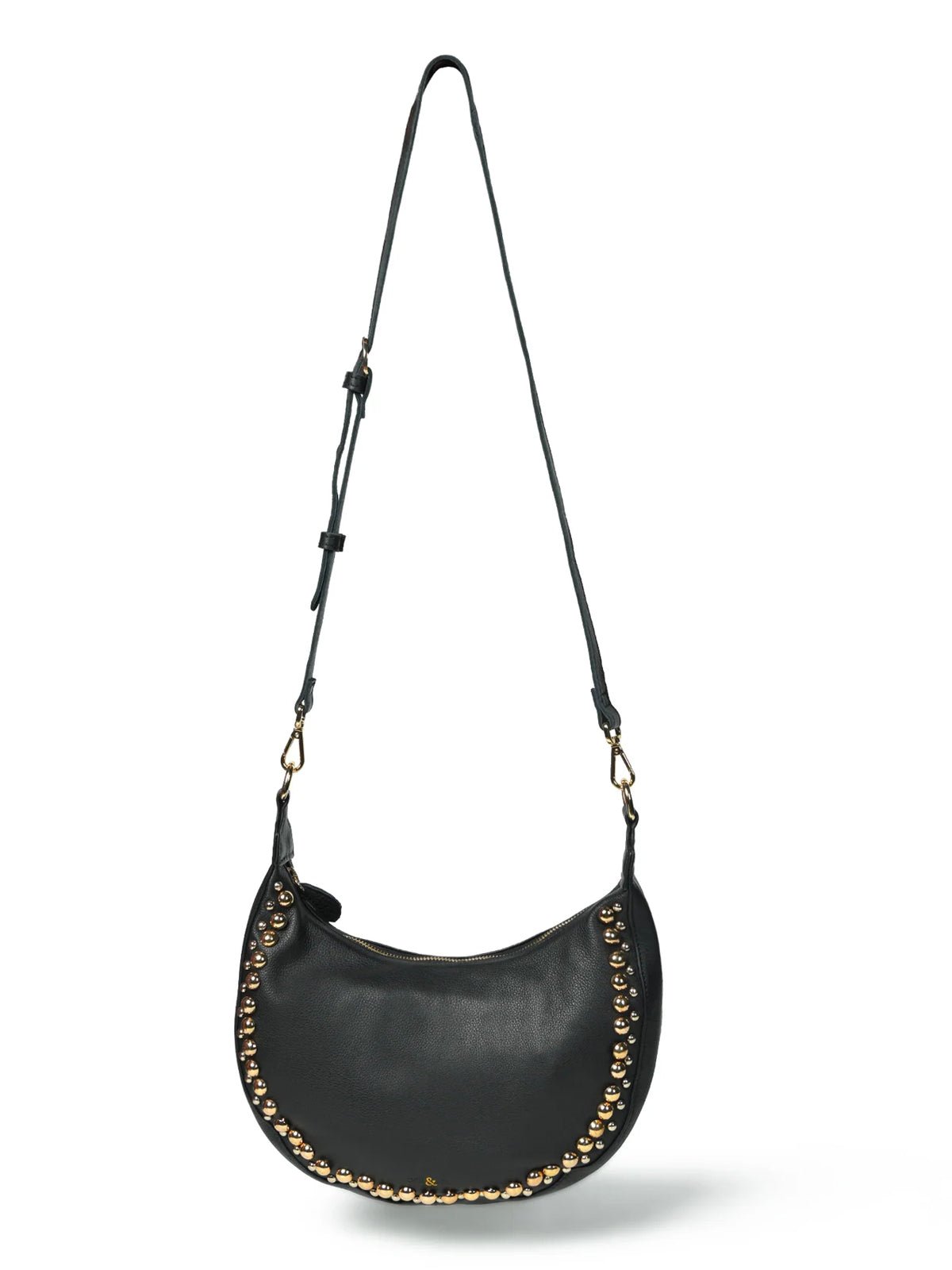Bell & Fox Robyn Studded Crossbody Bag Black - Glebe Fashion