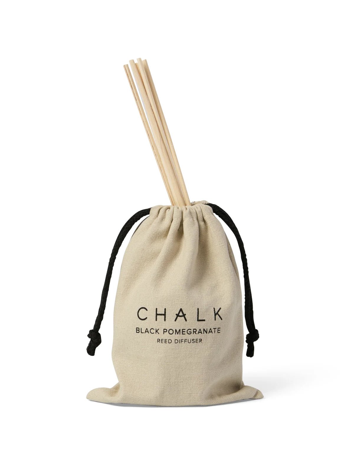 Chalk Amber Glass Diffuser Black Pomegranate - Glebe Fashion