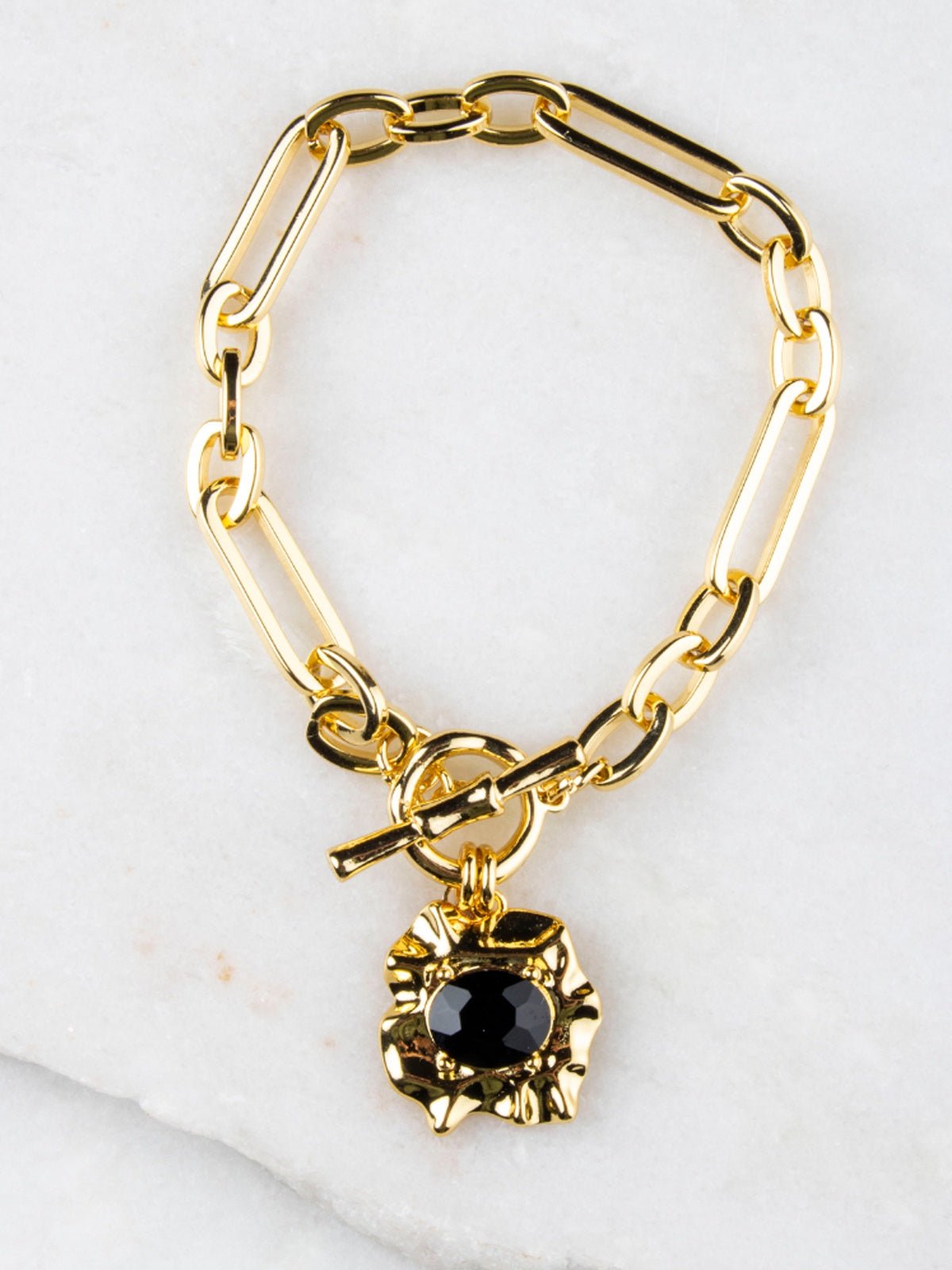 Claudia Chunky Paperlink Bracelet - Glebe Fashion