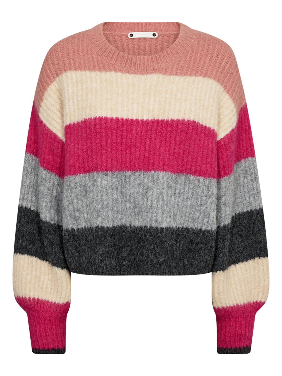 Co'Couture Coralie Knit Jumper Pink - Glebe Fashion