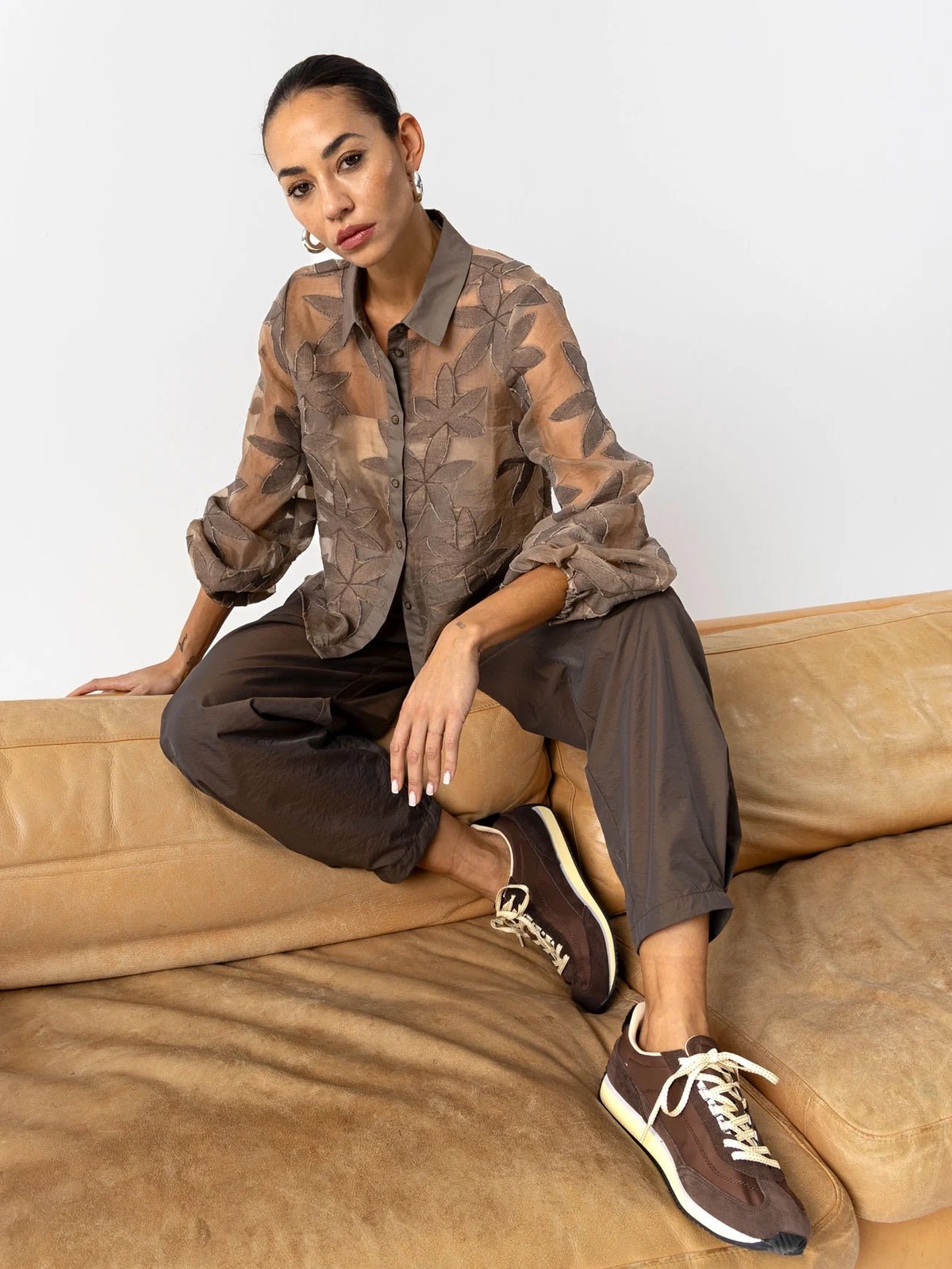 Coster Copenhagen Flower Structure Shirt - Glebe Fashion