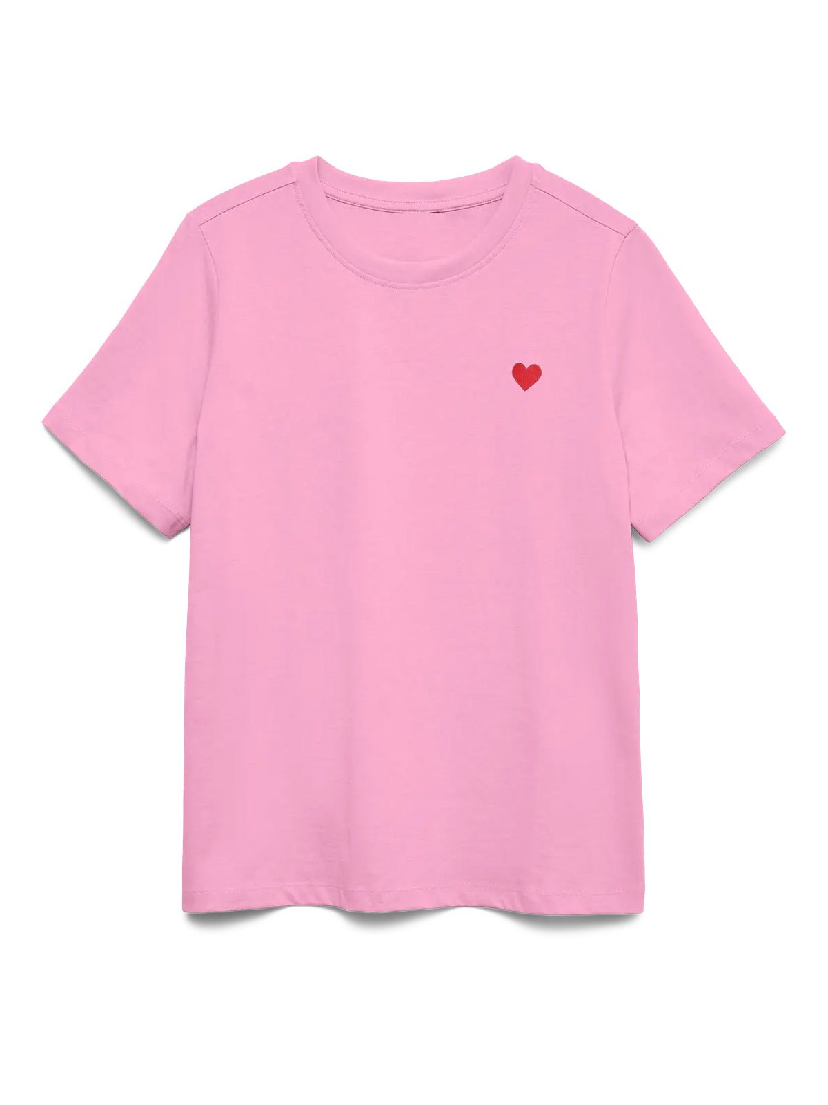 Embroidered Heart T-Shirt | More Colours - Glebe Fashion