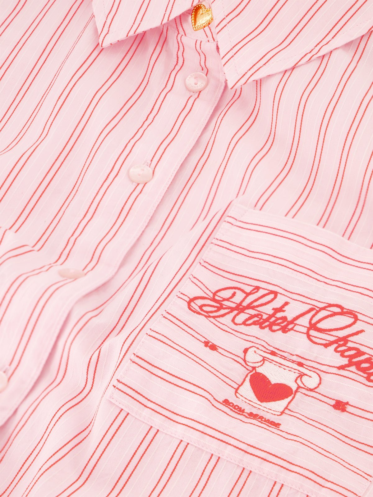 Fabienne Chapot Alex Pink Stripe Blouse - Glebe Fashion