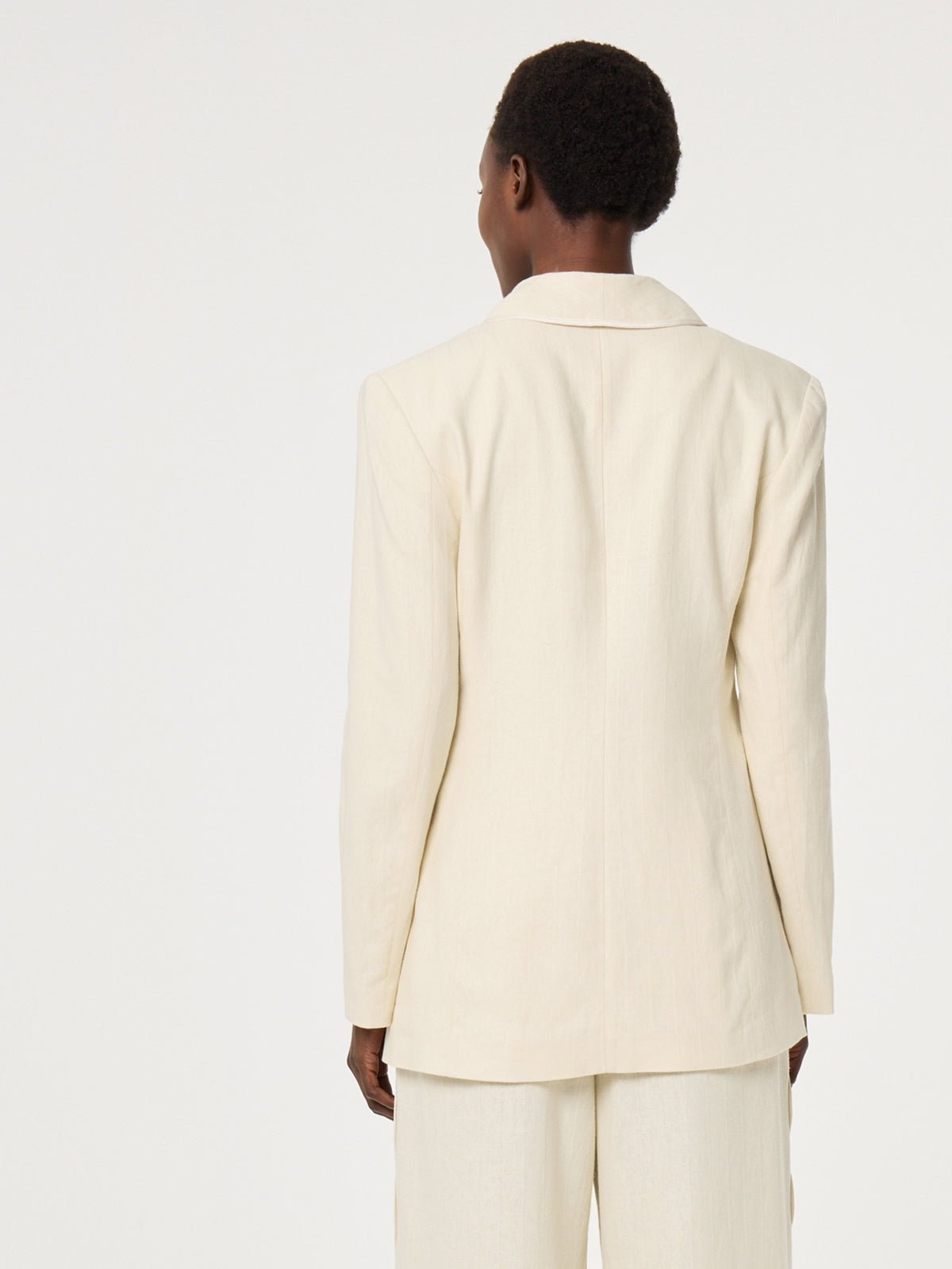 Fabienne Chapot Millor Blazer Warm White - Glebe Fashion