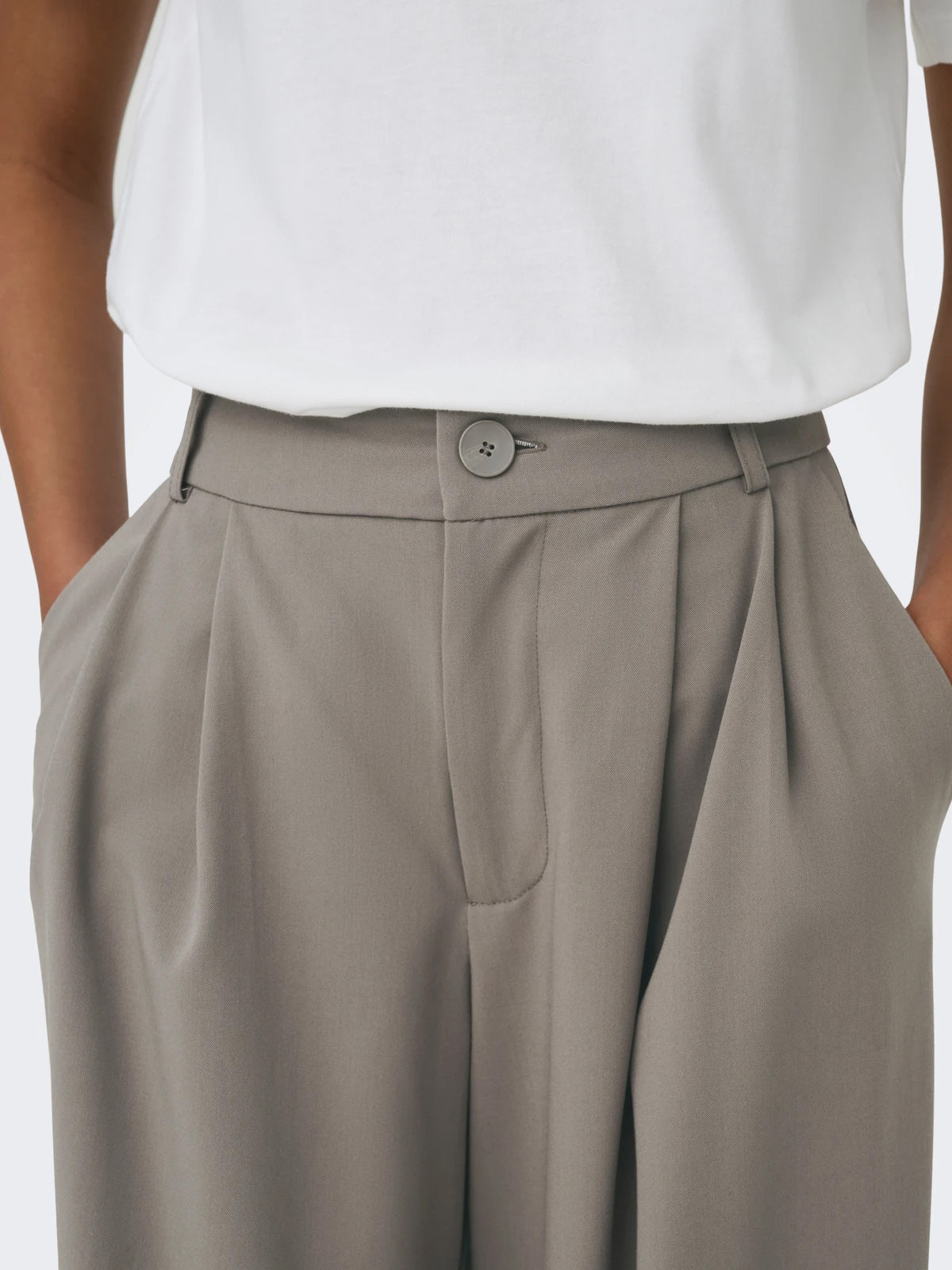 Fawn High Waist Wide Leg Trousers - Glebe Fashion