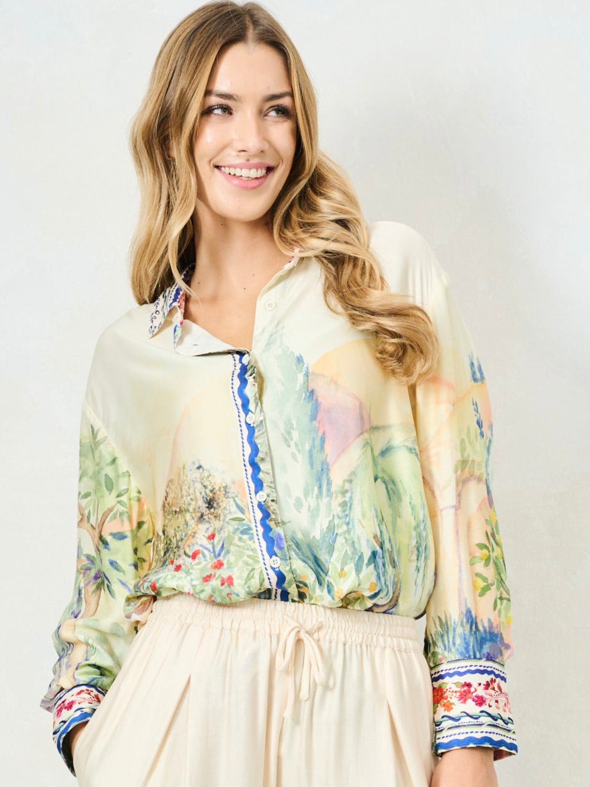 Hope & Ivy The Birdie Shirt - Glebe Fashion