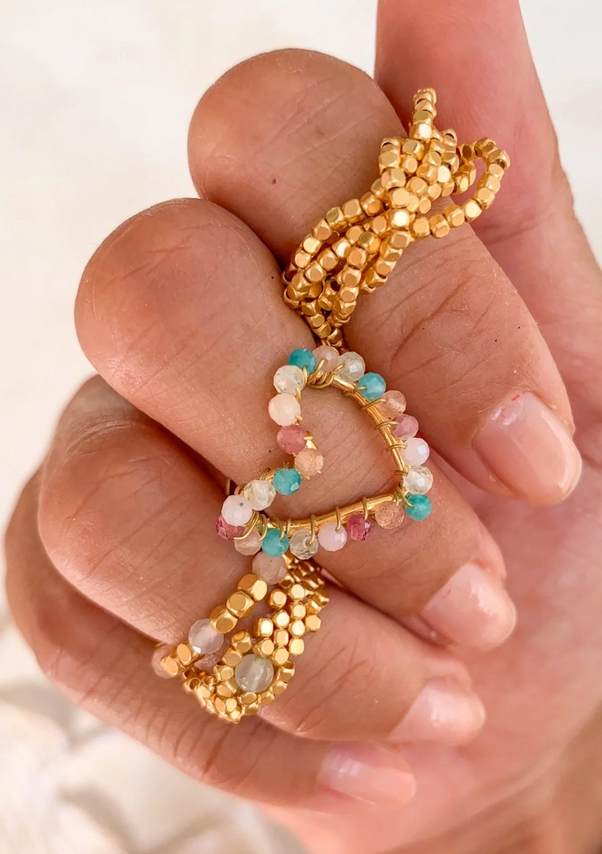 IBU Jewels Stretch Gold Ring Fab - Glebe Fashion