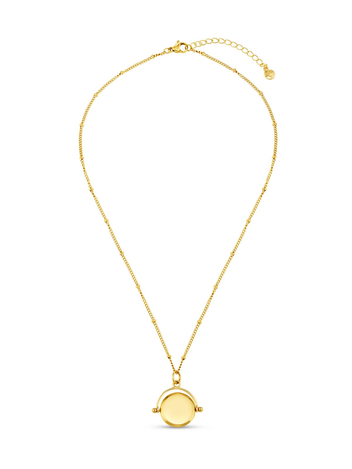 Luxe 18K Gold Disc Necklace - Glebe Fashion