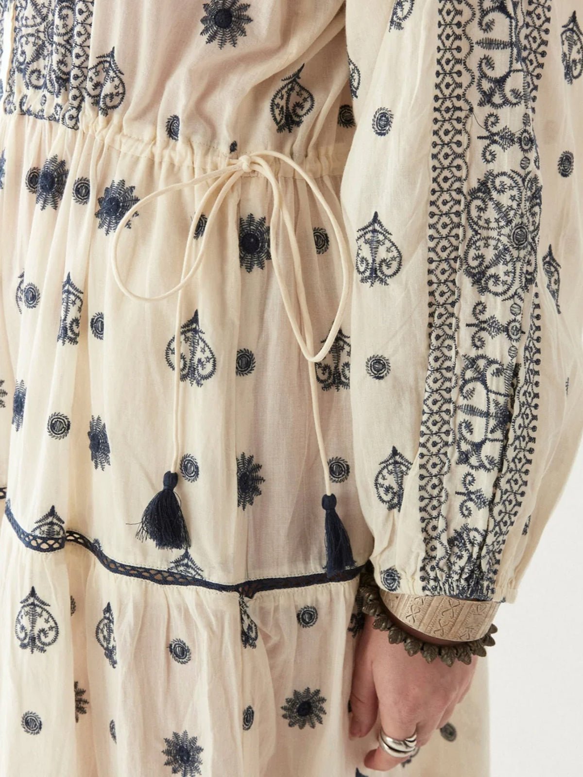 Maison Hotel Caroline Dress Off White - Glebe Fashion