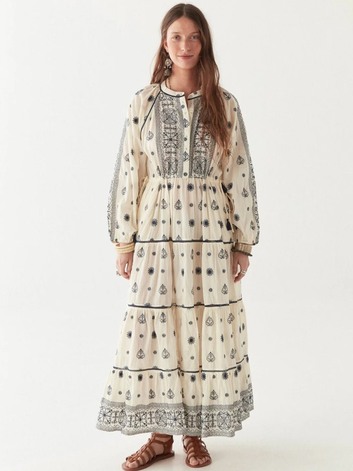 Maison Hotel Caroline Dress Off White - Glebe Fashion