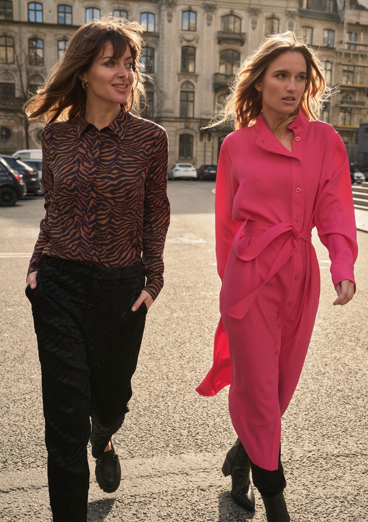 Mos Mosh Audrey Rizi Pant Black - Glebe Fashion