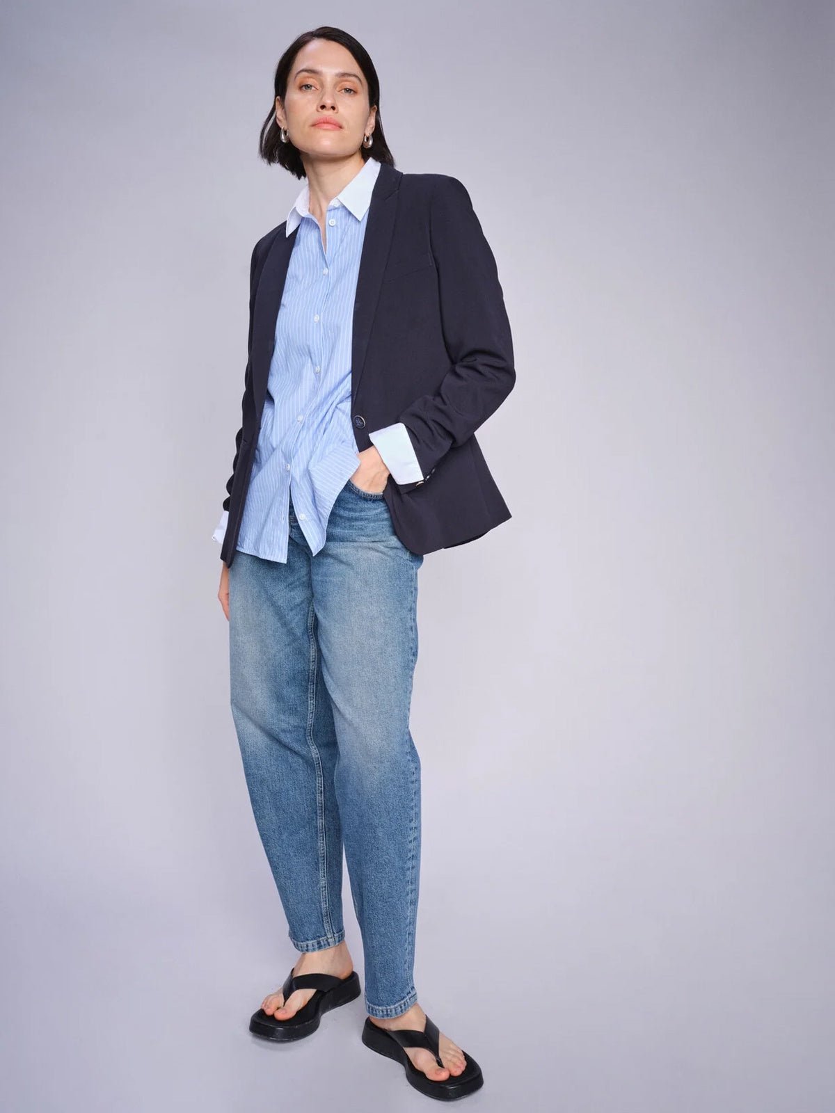 Mos Mosh MMAdeline Cut Jeans - Glebe Fashion