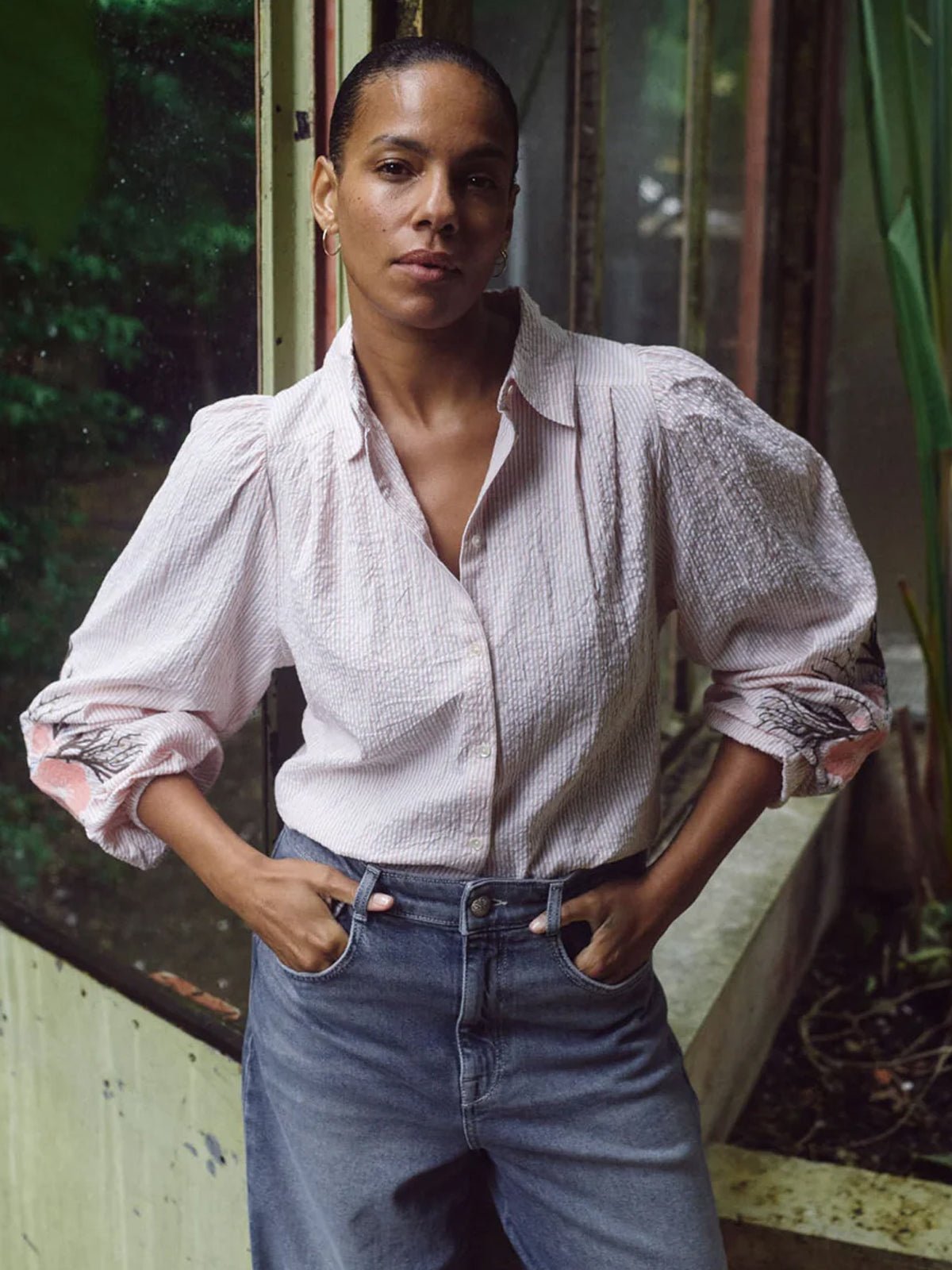 Mos Mosh MMCiu Oxfo Shirt Peachy - Glebe Fashion