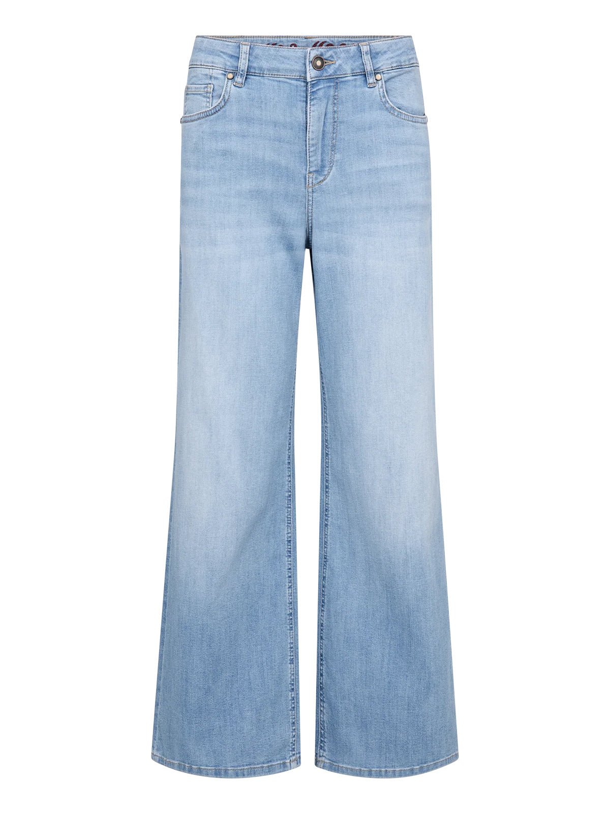 Mos Mosh MMDara Salute Jeans Ankle Mid Blue - Glebe Fashion