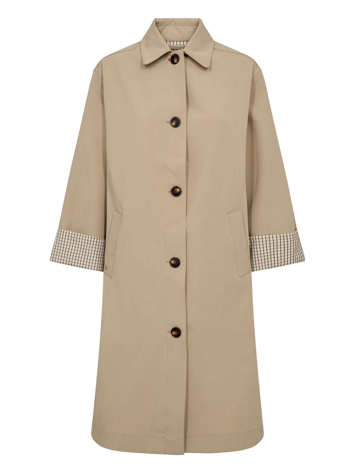 Mos Mosh MMRiko Bora Trenchcoat Twill - Glebe Fashion