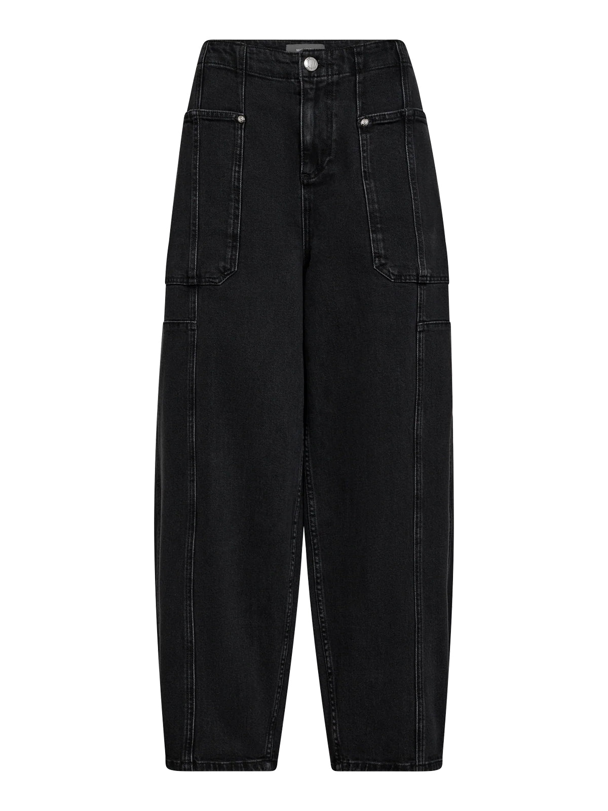 Mos Mosh MMRosy Galleon Jeans Dark Grey Melange - Glebe Fashion