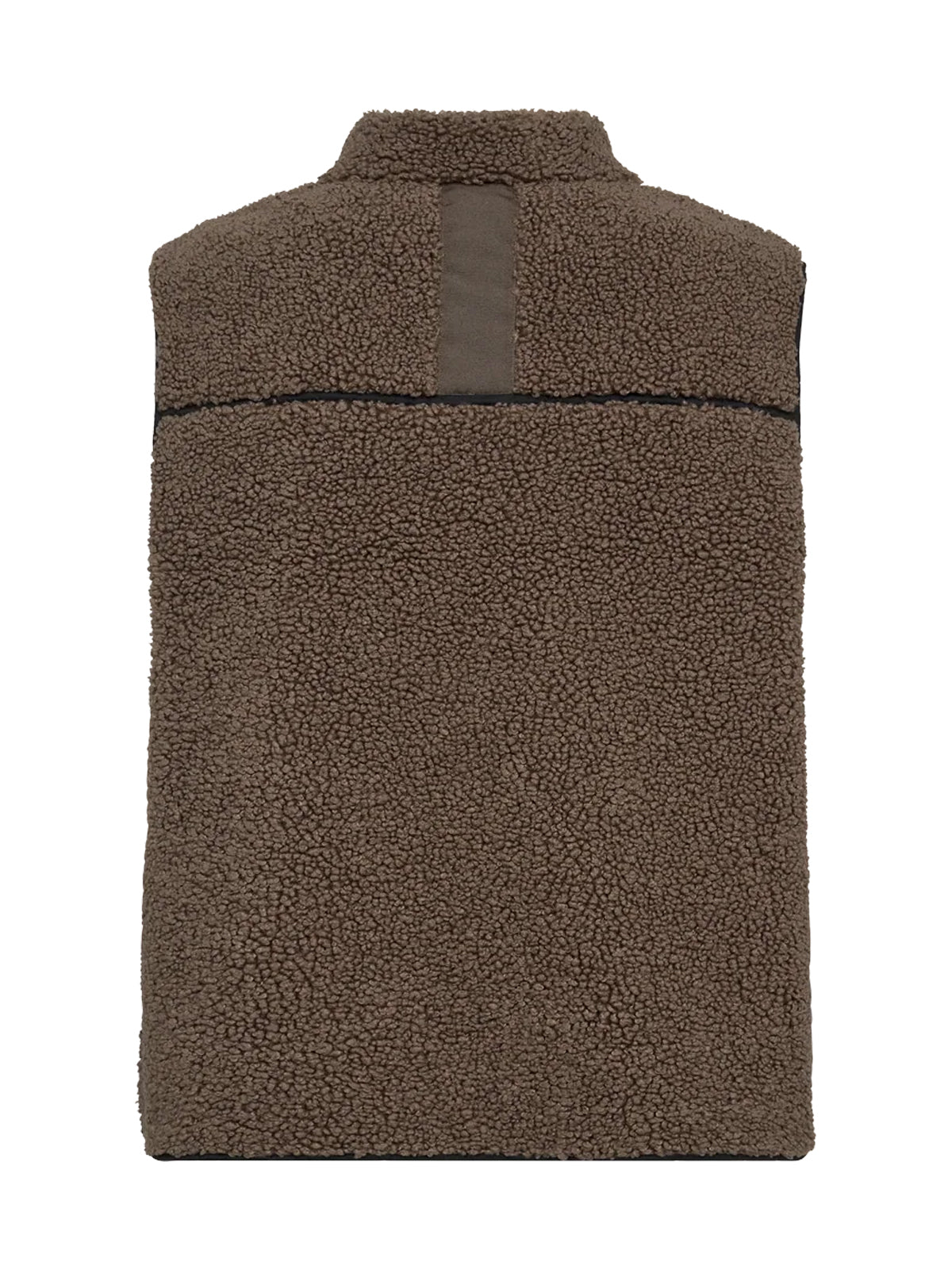 Mos Mosh MMRowe Teddy Waistcoat Falcon - Glebe Fashion