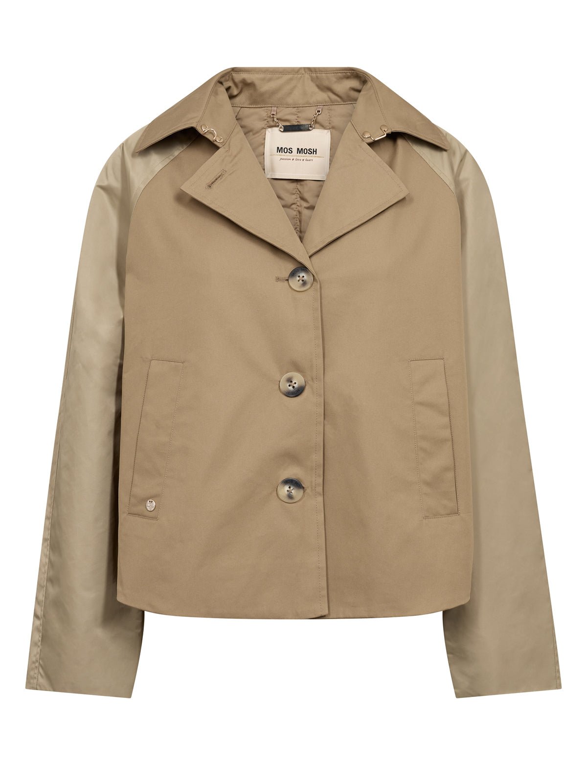 Mos Mosh MMZyla Neola Trenchcoat Twill - Glebe Fashion