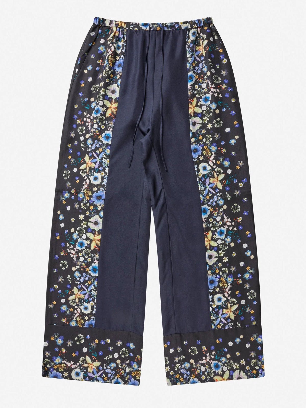 Munthe Fabert Silk Pants Black - Glebe Fashion