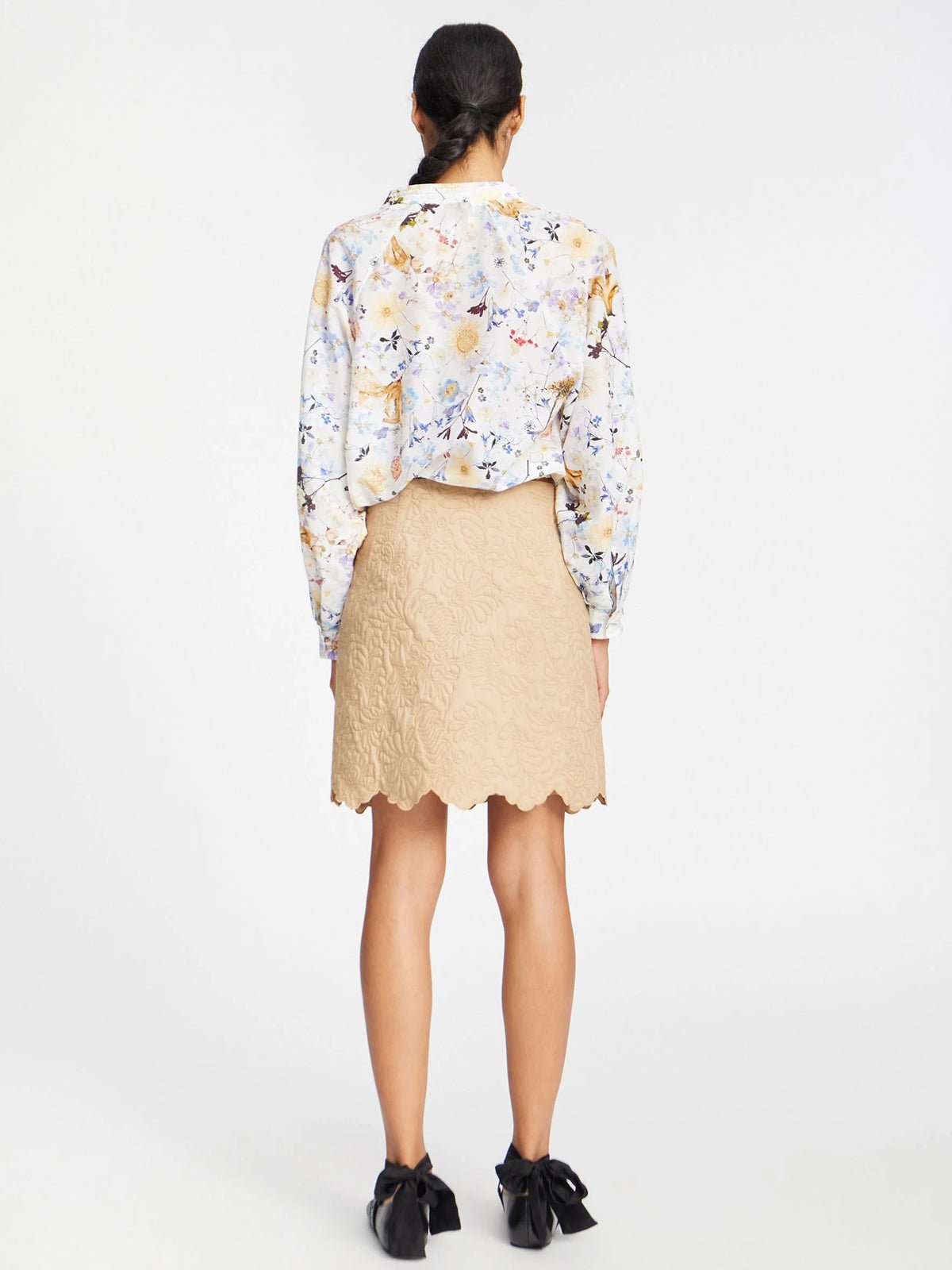 Munthe Ferne Top Creme - Glebe Fashion