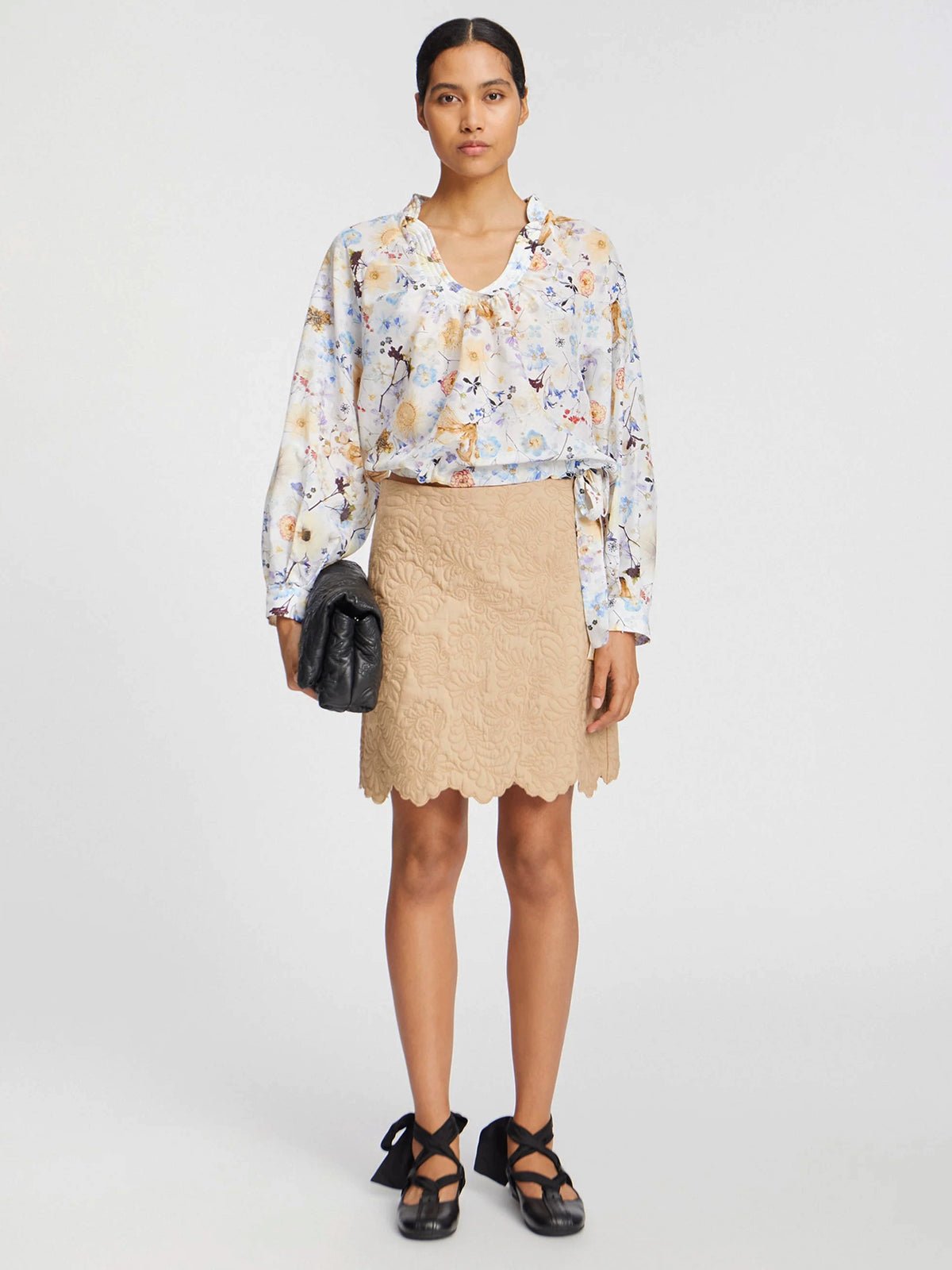 Munthe Ferne Top Creme - Glebe Fashion