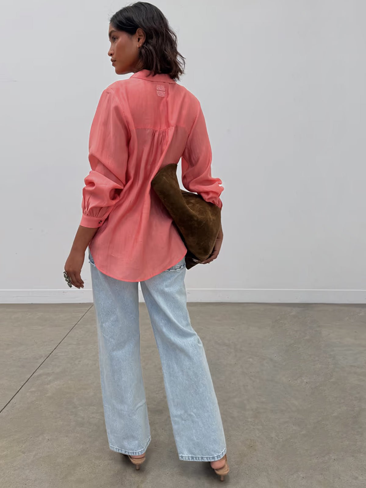 Never Fully Dressed Coral Miley Shirt - Glebe Fashion