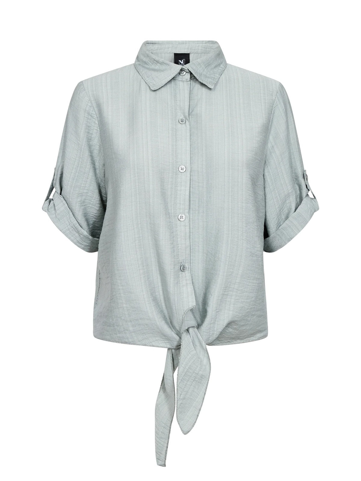 Nu Denmark Caitlin Shirt Blue Mint - Glebe Fashion