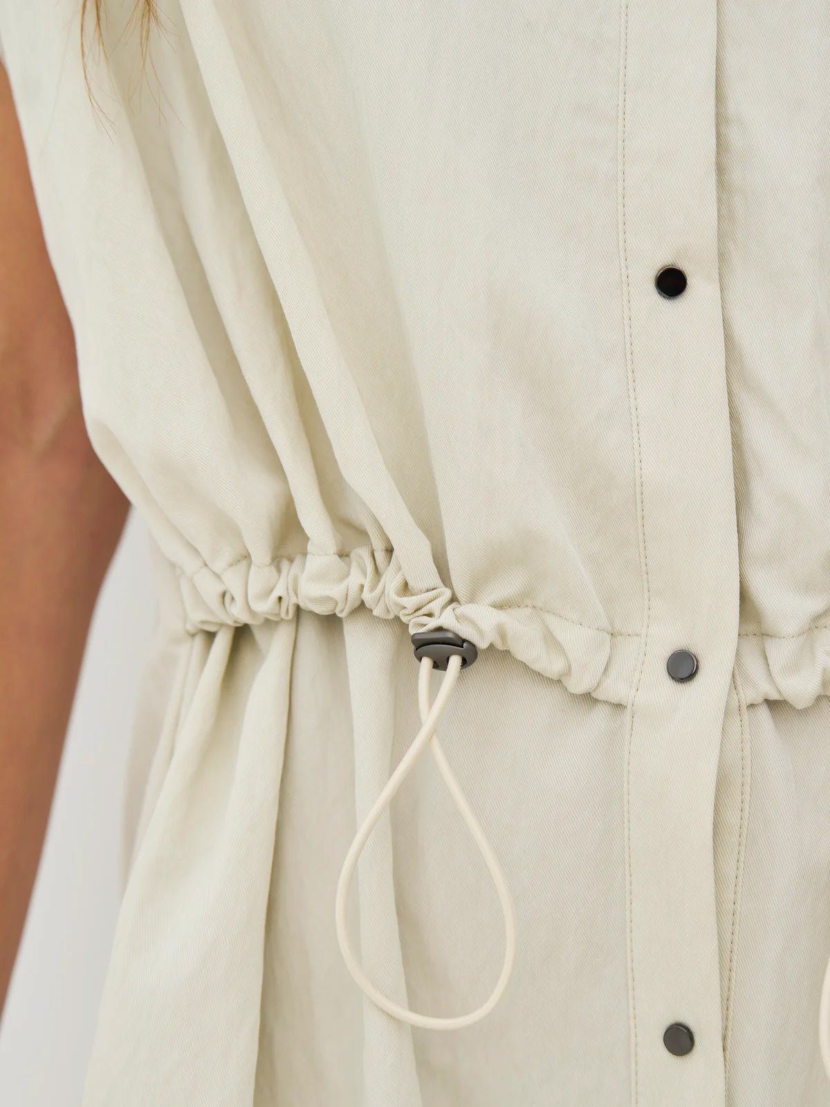 Nu Denmark Cansu Dress Bone - Glebe Fashion