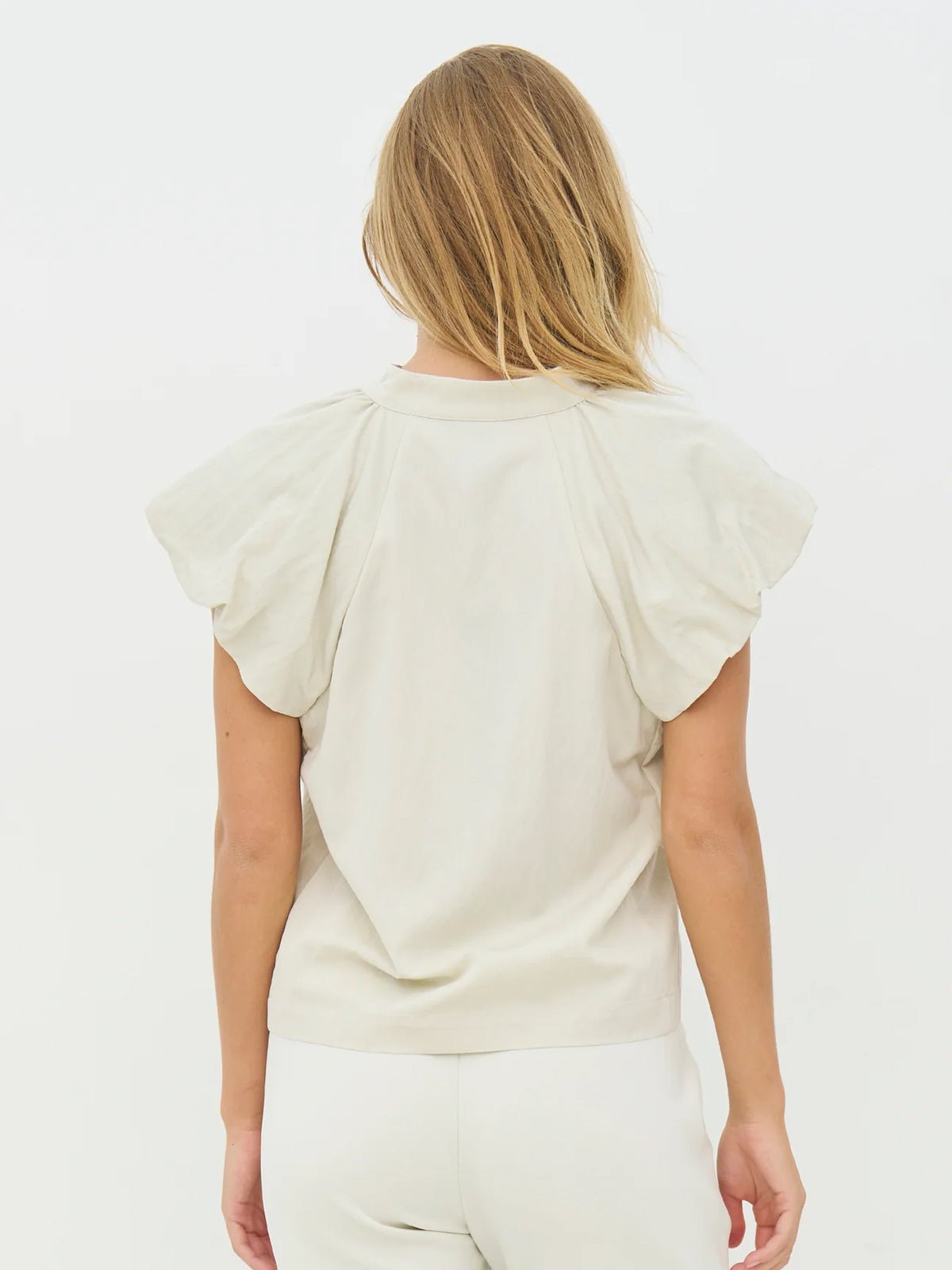Nu Denmark Cansu Shirt Bone - Glebe Fashion
