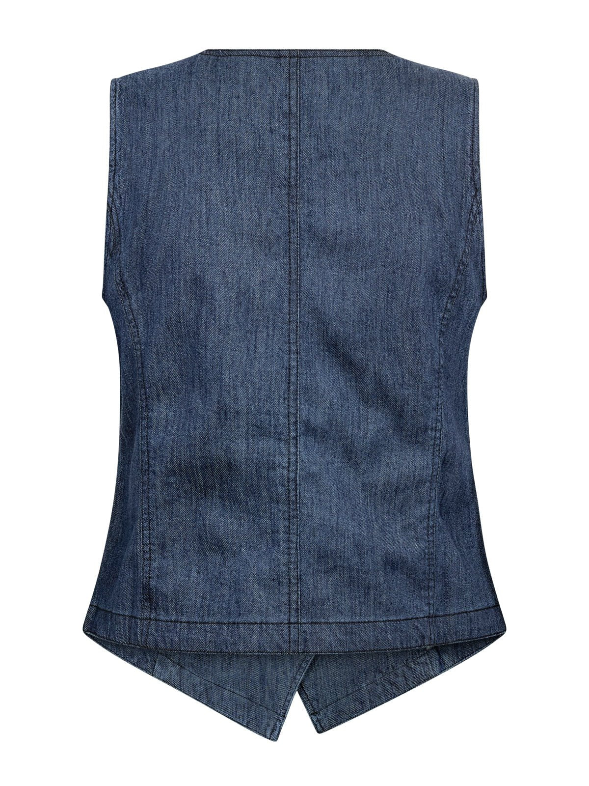 Nu Denmark Carlene Vest Denim Blue - Glebe Fashion