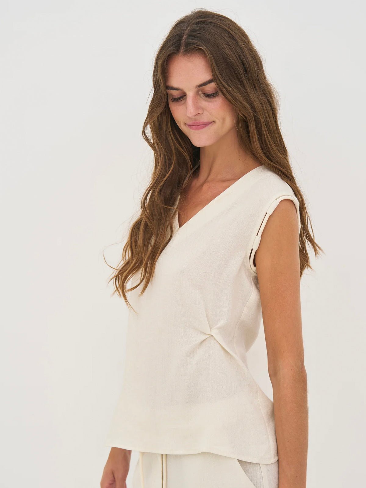 Nu Denmark Delei Top Bone - Glebe Fashion