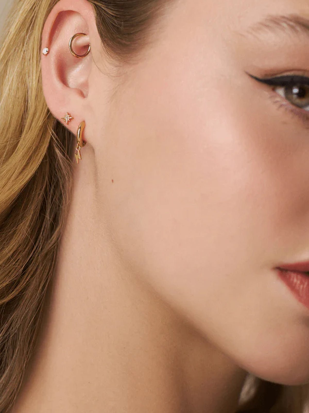 Orelia Starburst 3 Earring Set - Glebe Fashion