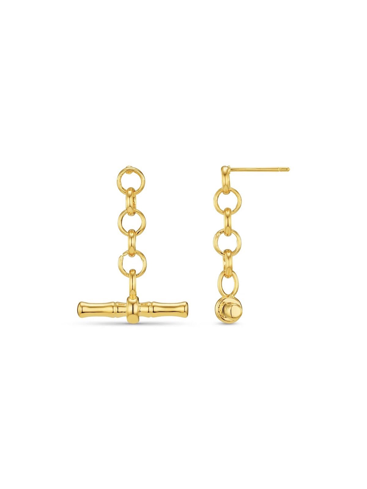 Orelia T-Bar Drop Earrings - Glebe Fashion