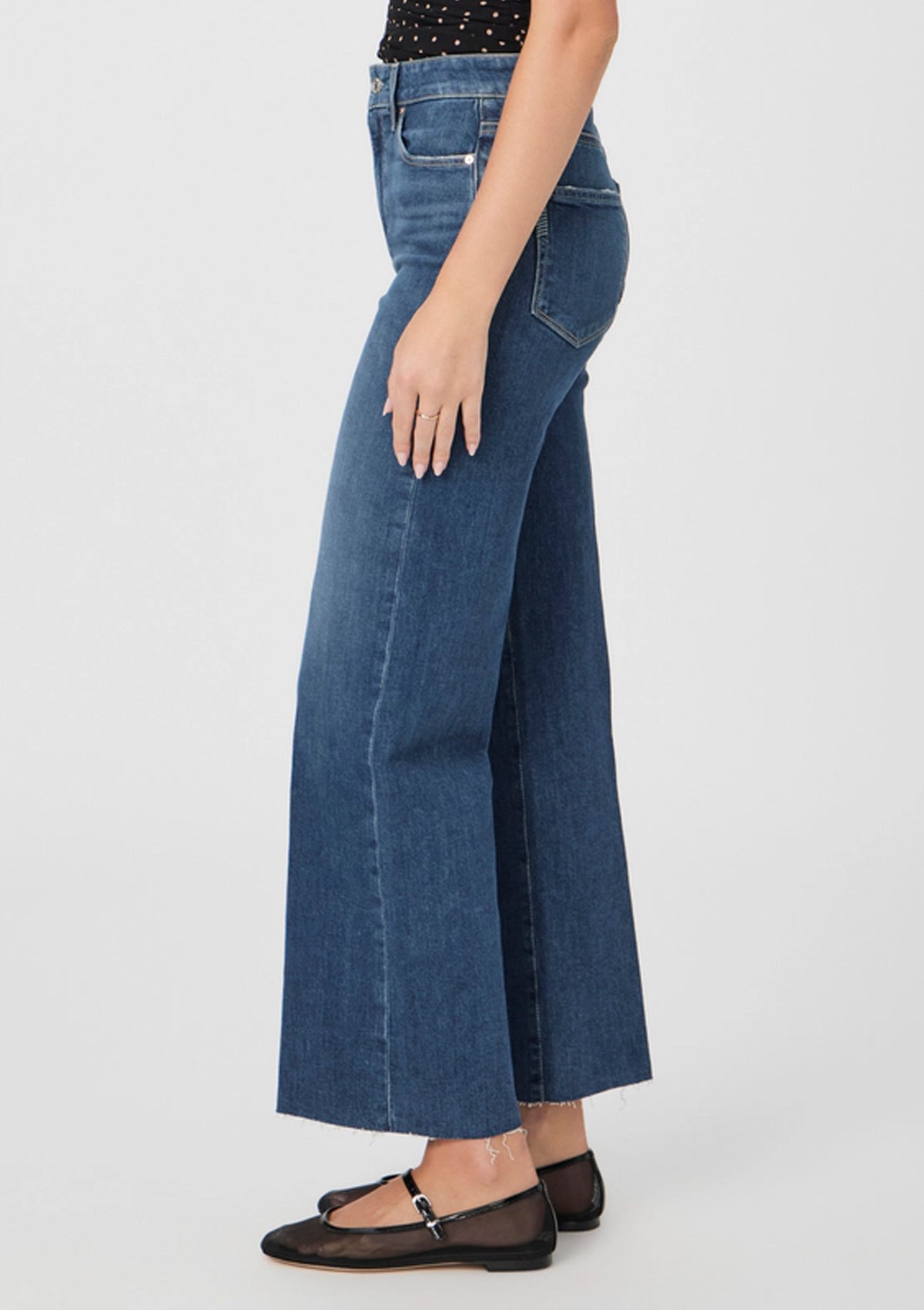 Paige Anessa 31 Raw Hem Jeans Ancient - Glebe Fashion