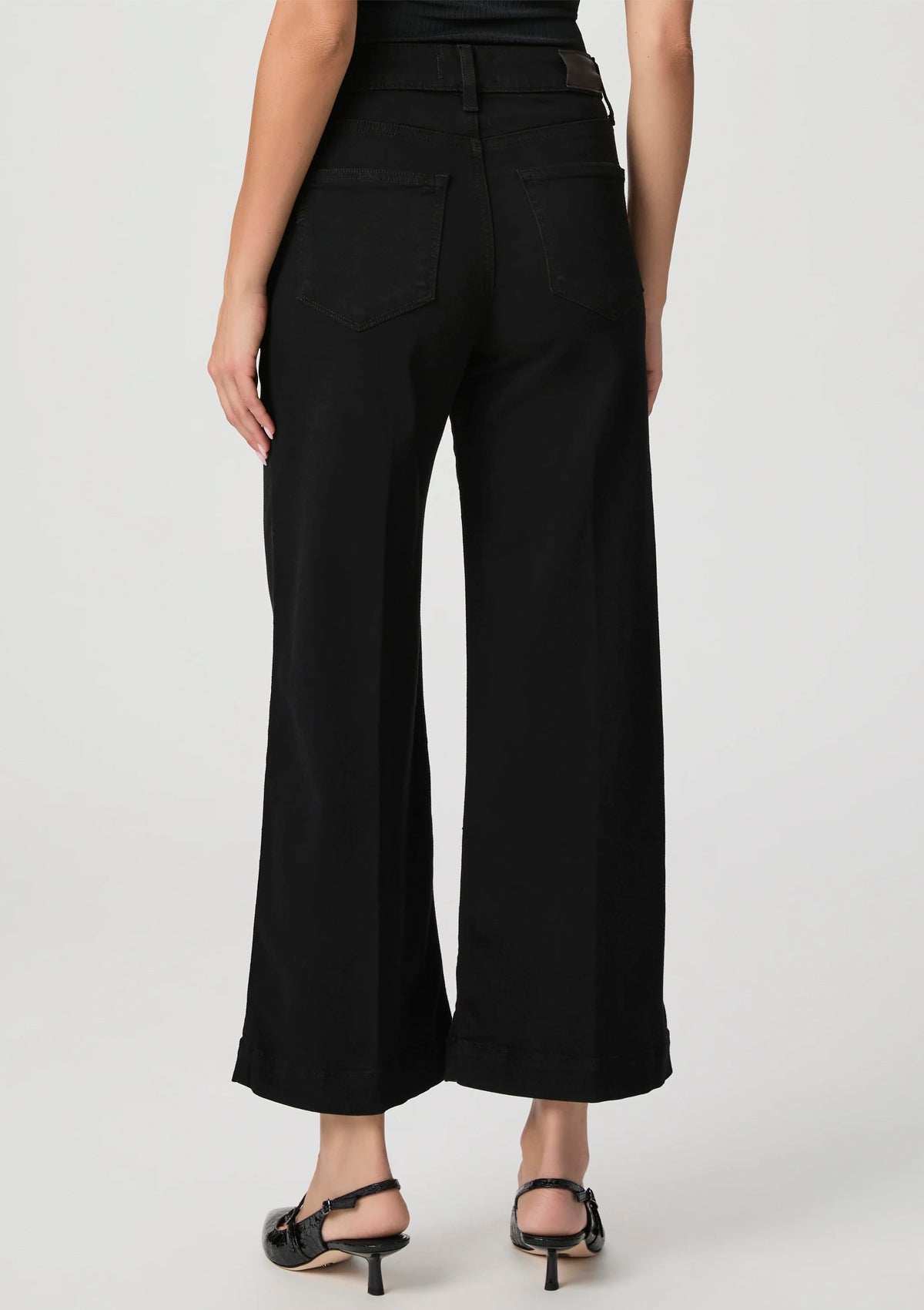 Paige Anessa Jeans Black Shadow - Glebe Fashion