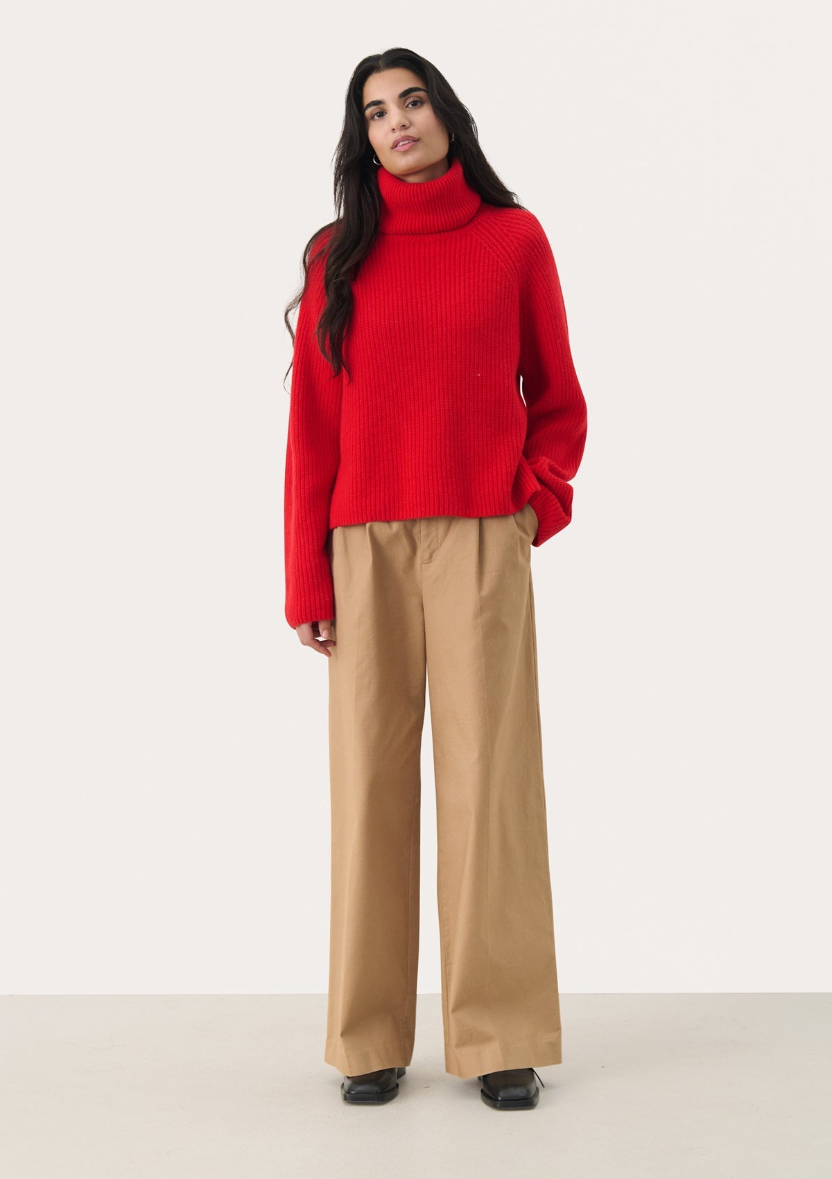 Part Two LexaPW Pullover Mars Red - Glebe Fashion