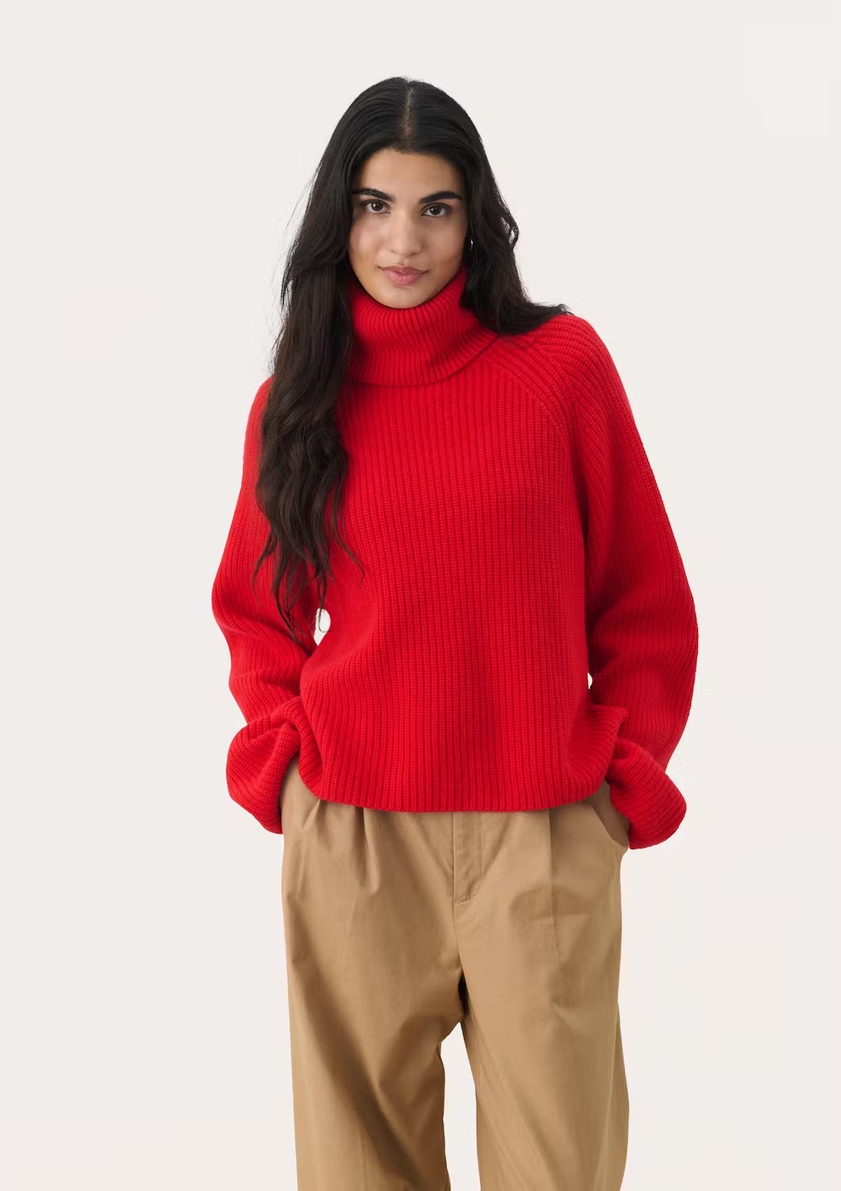 Part Two LexaPW Pullover Mars Red - Glebe Fashion