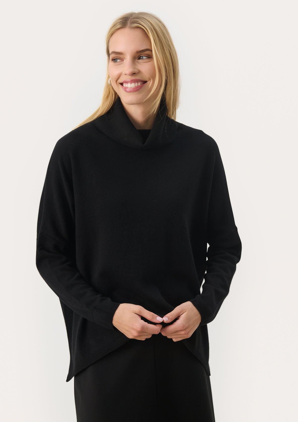 Part Two TilanePW Pullover Black - Glebe Fashion