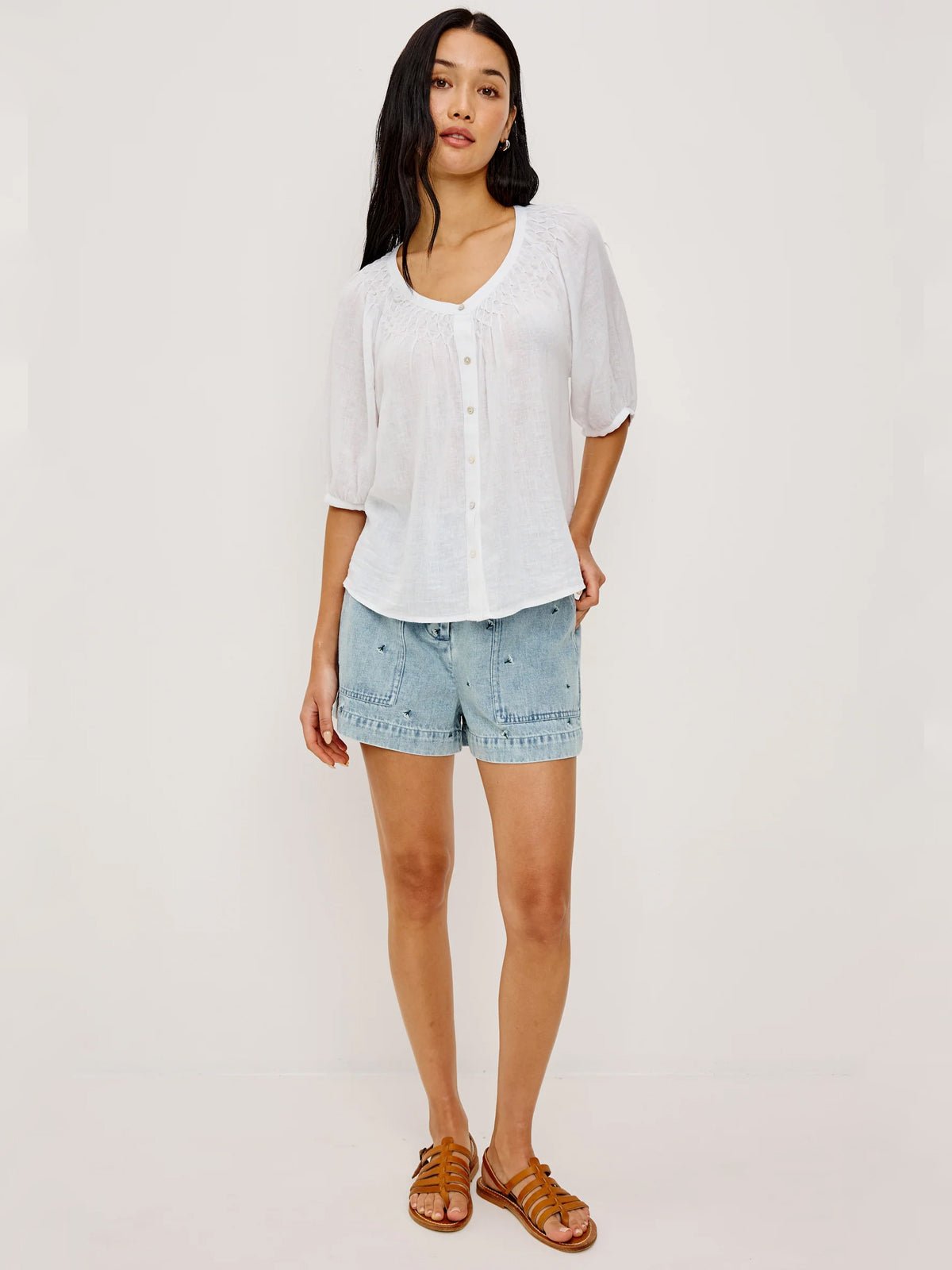 Rails Rix Shirt White - Glebe Fashion
