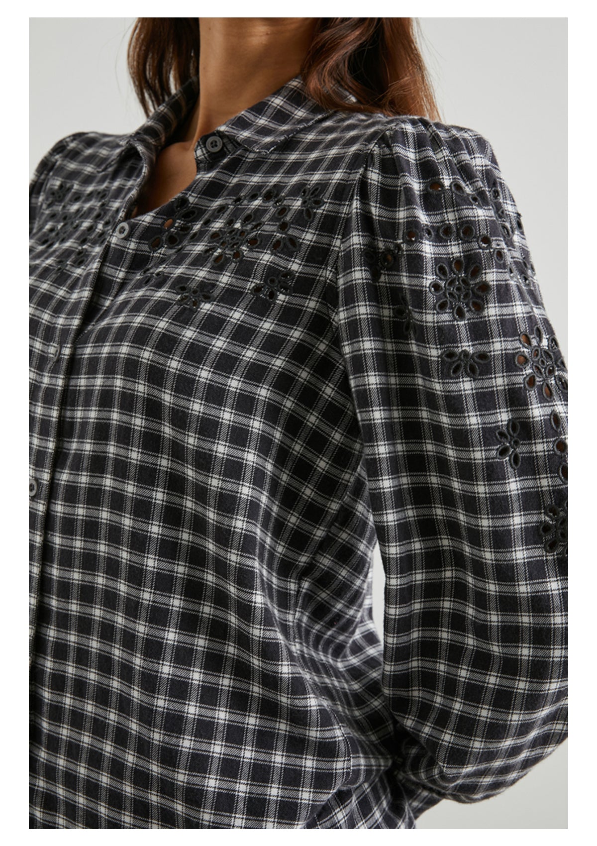 Rails Dixie Shirt Sable Ivory