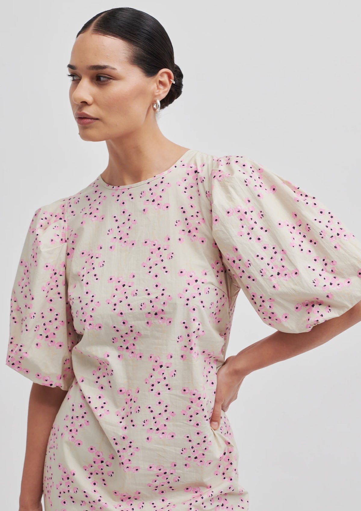 Second Female Claud Mini Dress Begonia Pink - Glebe Fashion