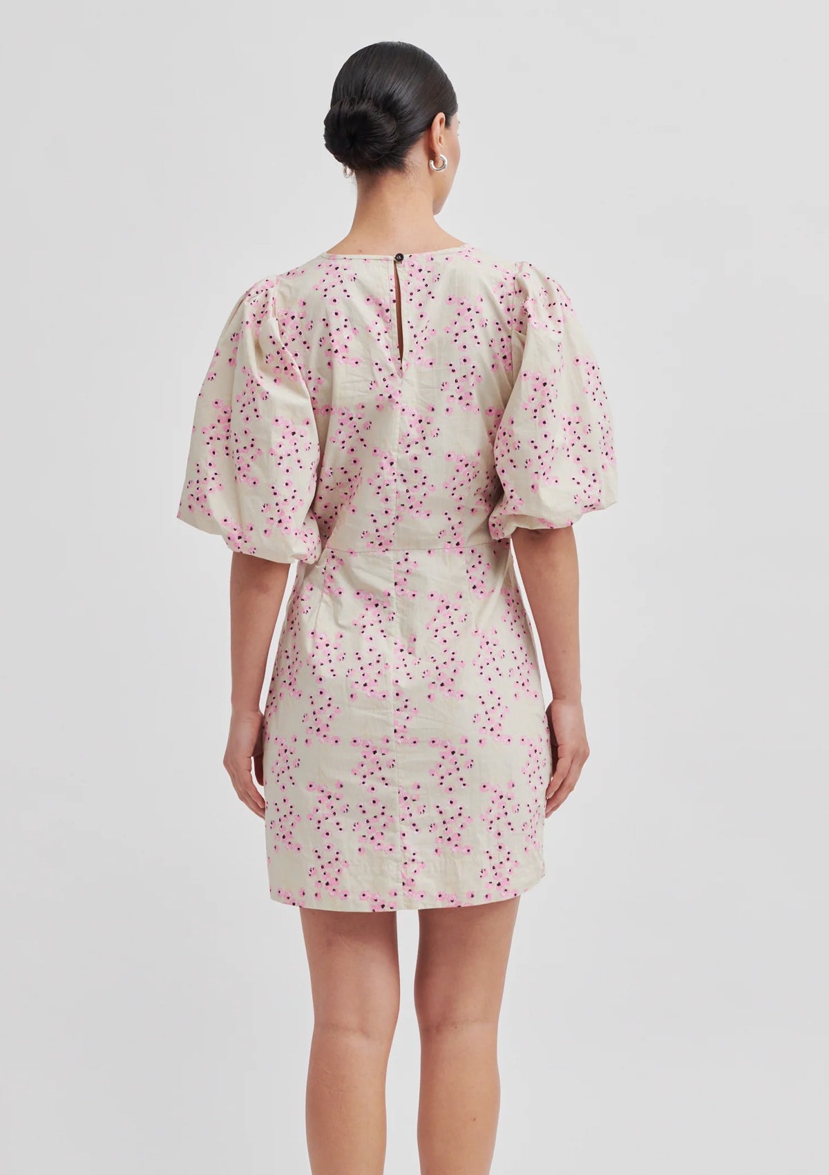 Second Female Claud Mini Dress Begonia Pink - Glebe Fashion