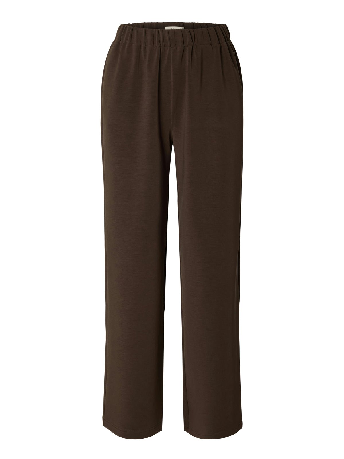Selected Femme Relaxed Sweat Pants Delicioso Chocolate - Glebe Fashion