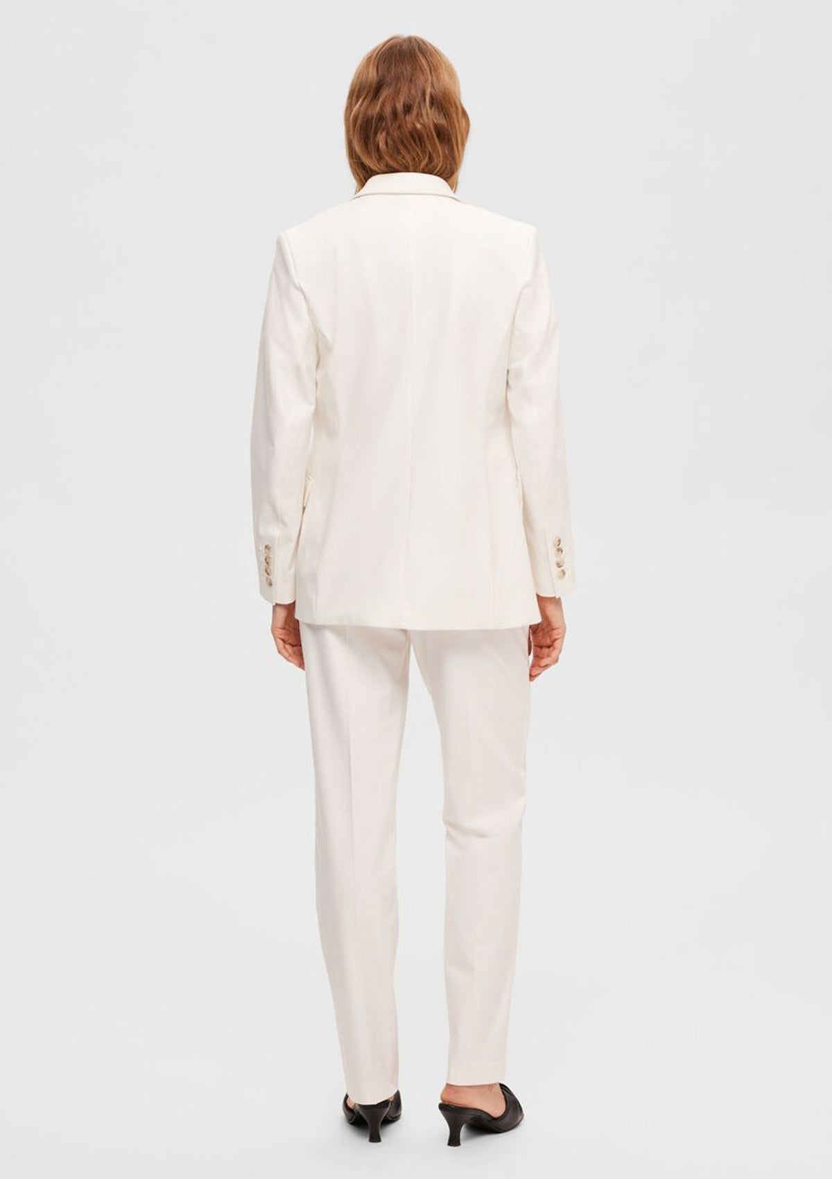 Selected Femme Eliana Blazer Snow White